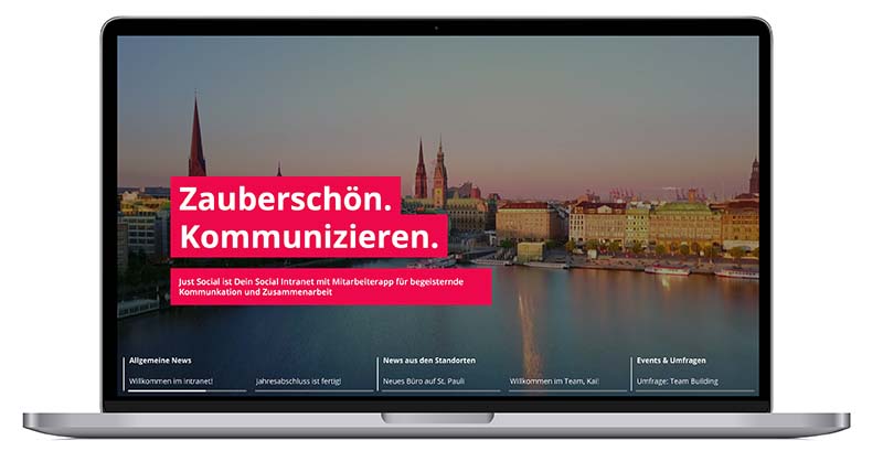 Kommunizieren. Zauberschön.